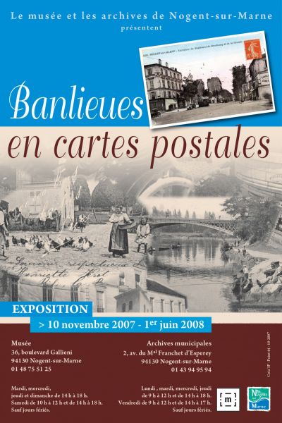 Banlieues en cartes postales