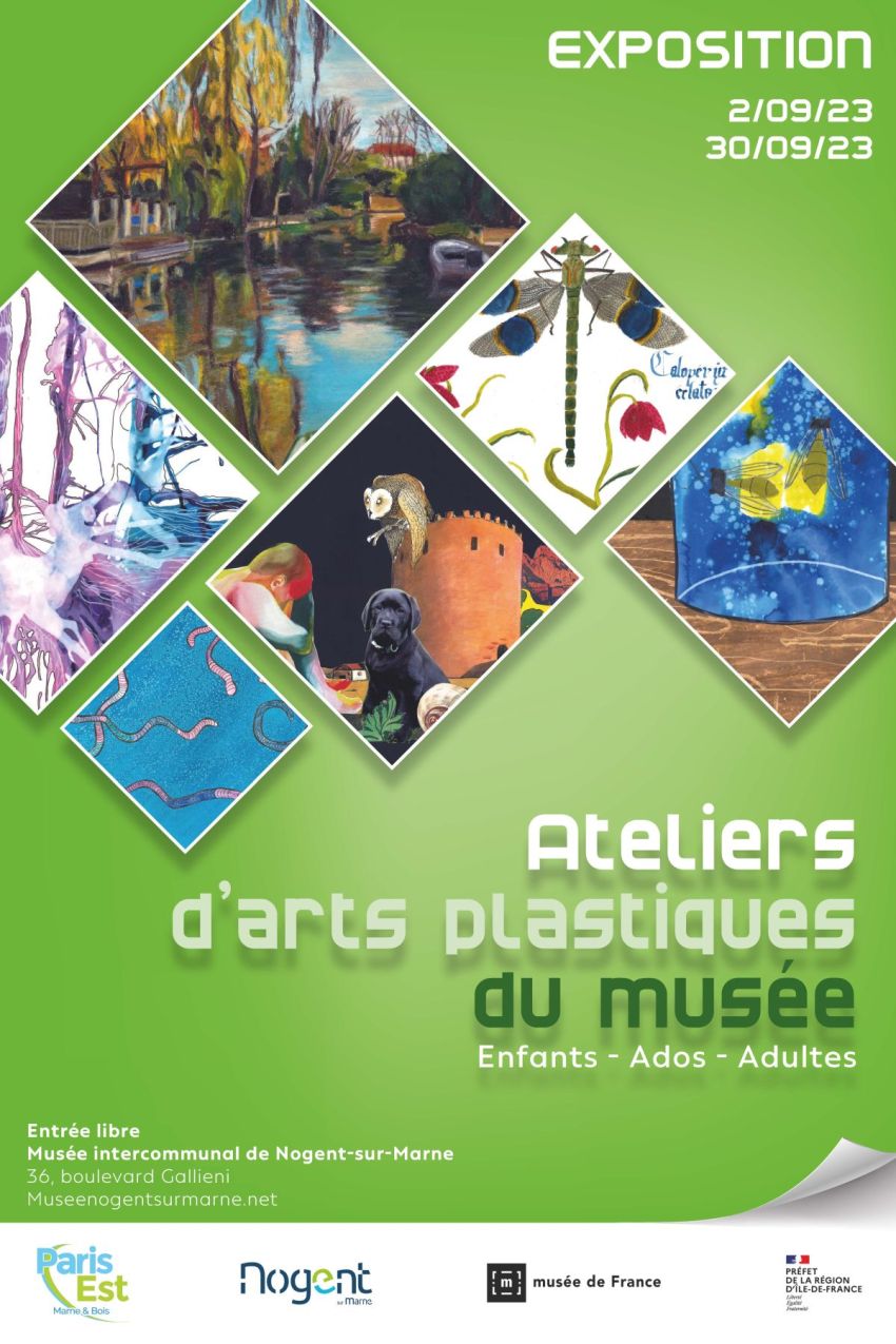 Exposition des Ateliers d'arts plastiques enfants, ados, adultes