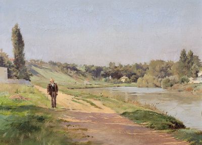 Une paire de tableaux de Ferdinand Gueldry acquis en 2024