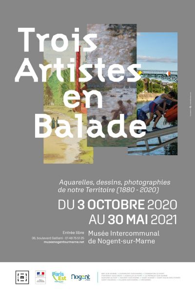 Visites commentées de l'exposition Trois artistes en balade